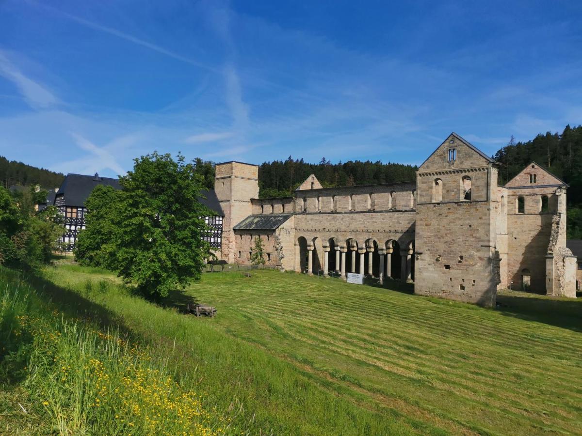 Ferienwohnung Paulinzella 9 Inklusive Parkplatz Und Wlan Exterior foto